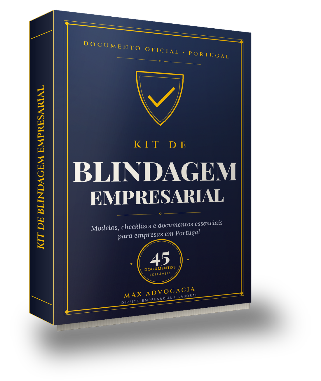 Kit de Blindagem Empresarial — 45 documentos editáveis